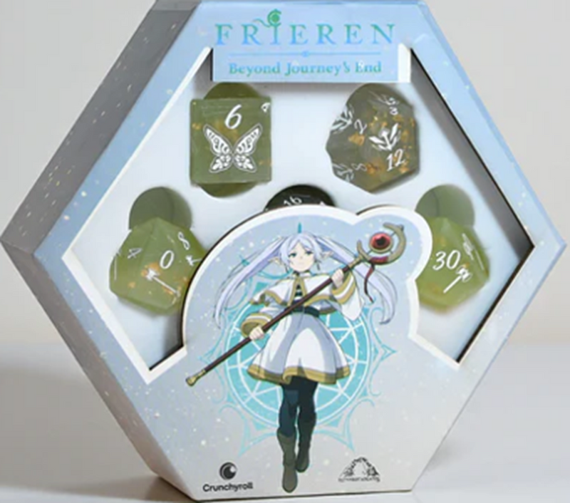 Frieren: Beyond Journey's End Sharp Edge Resin Dice Set (Pre-Order)
