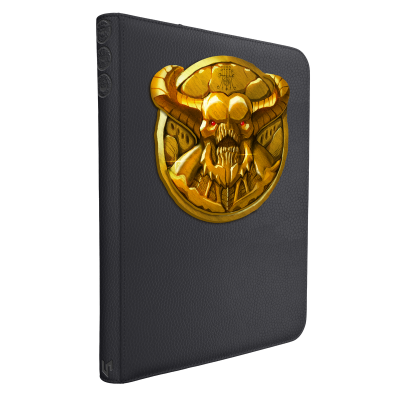 Up Zip Binder Pro Premium 9pkt Doom Creatures Of Hell Doom Baron (Pre-Order)
