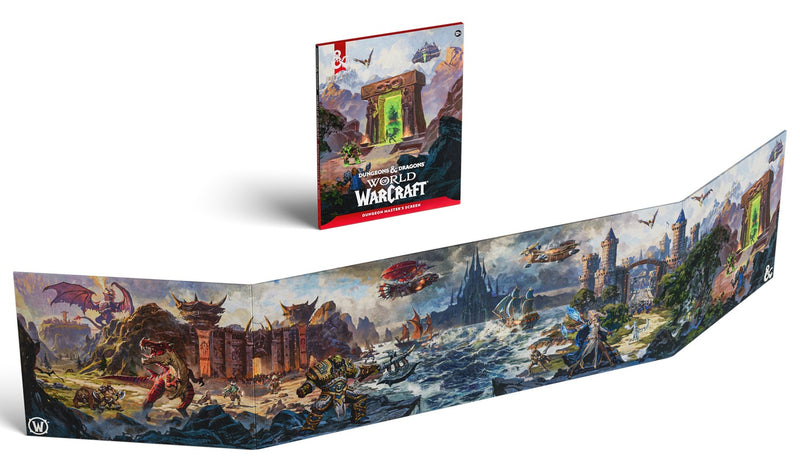DND RPG World Of Warcraft DM Screen (Pre-Order)