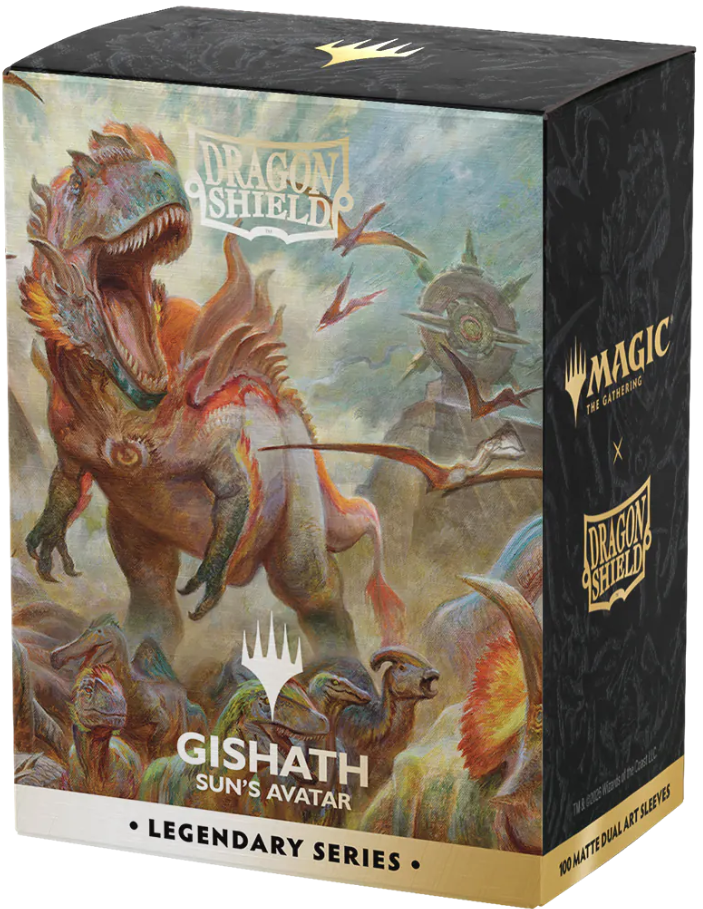 Dragon Shield Magic The Gathering Legendary Series Gishath Sun's Avatar 100CT (Pre_Order)
