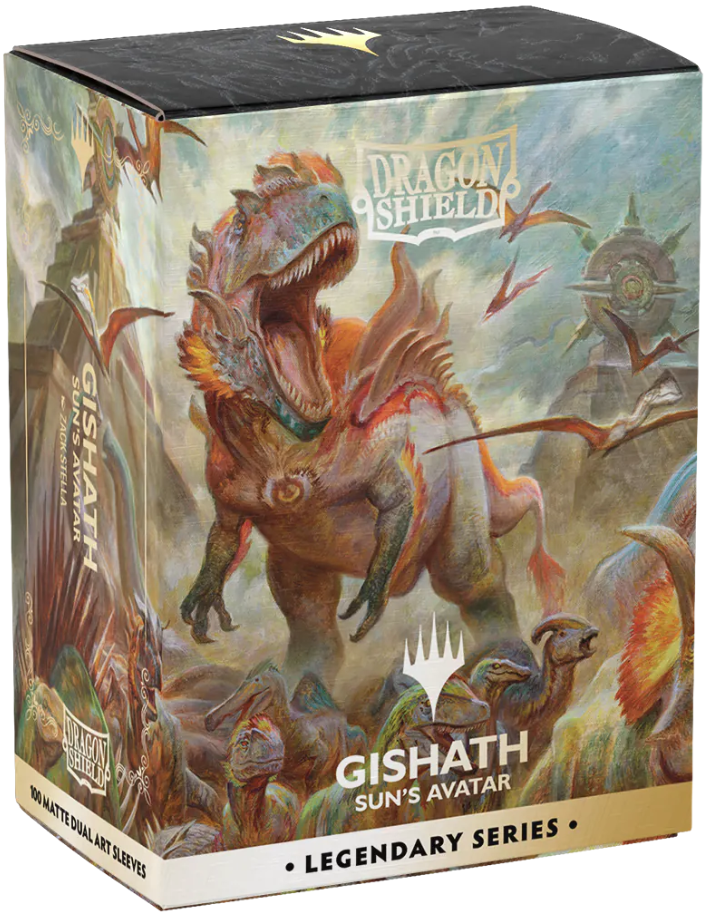 Dragon Shield Magic The Gathering Legendary Series Gishath Sun's Avatar 100CT (Pre_Order)