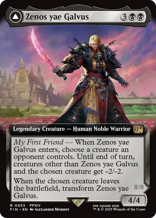 Zenos yae Galvus // Shinryu, Transcendent Rival (FIN-455) - FINAL FANTASY: (Extended Art)