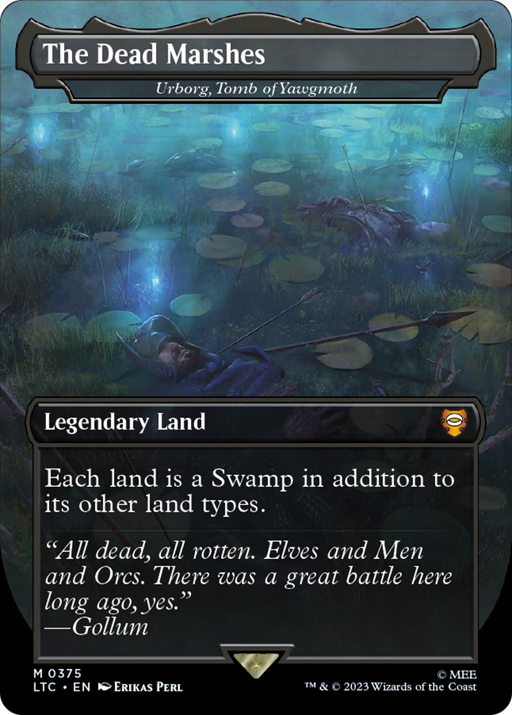 Urborg, Tomb of Yawgmoth (LTC-375) - Tales of Middle-earth Commander / The Dead Marshes (Borderless)