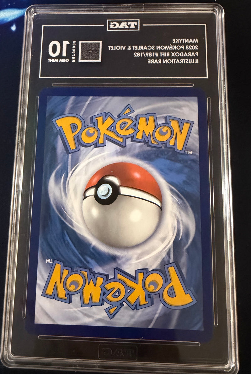2023 English Pokemon Mantyke 189/182 TAG 10