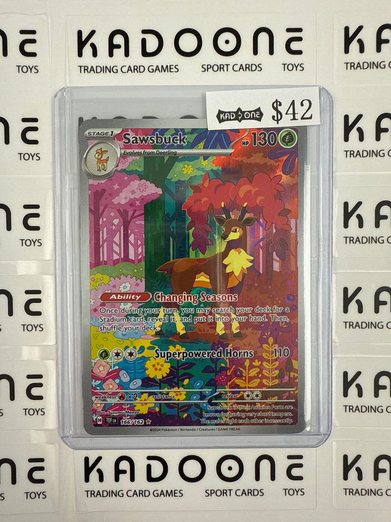 Pokemon Sawsbuck 166/162