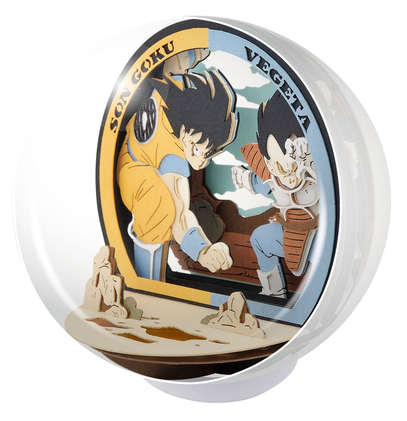 Ensky Paper Theater Ball Dragon Ball Z PTB-15X Son Goku VS Vegeta 6CT (Pre-Order)