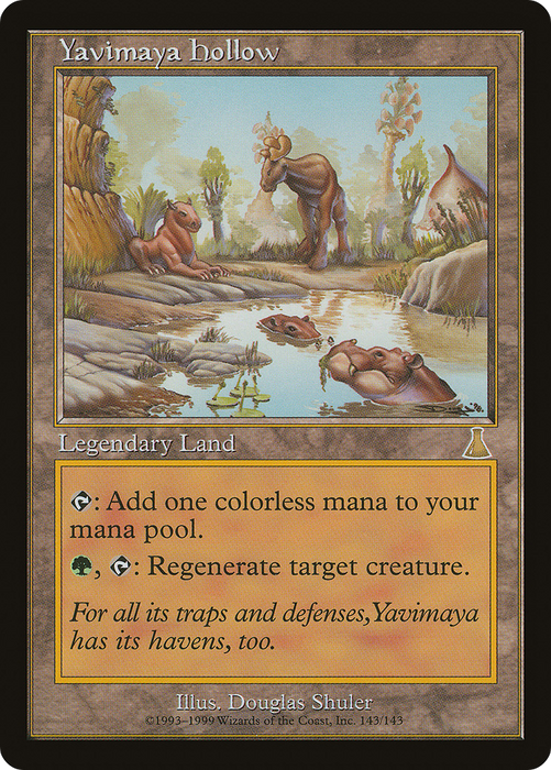 Yavimaya Hollow (UDS-143) - Urza's Destiny