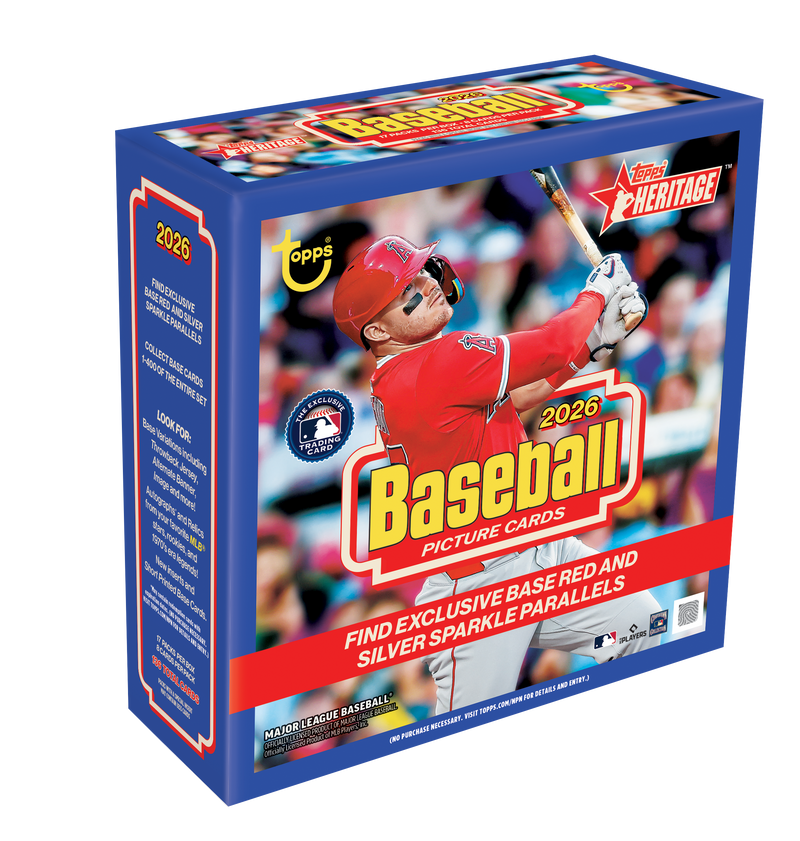 Topps 2026 Heritage Baseball Mega Box