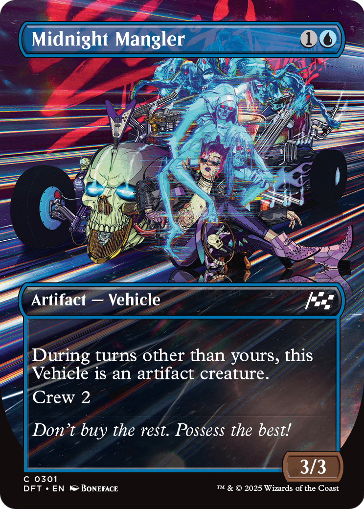 Midnight Mangler (Borderless) (DFT-301) - Aetherdrift (Borderless)