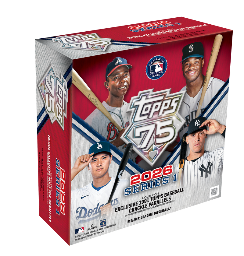 Topps 2026 Series 1 Baseball Mega Box