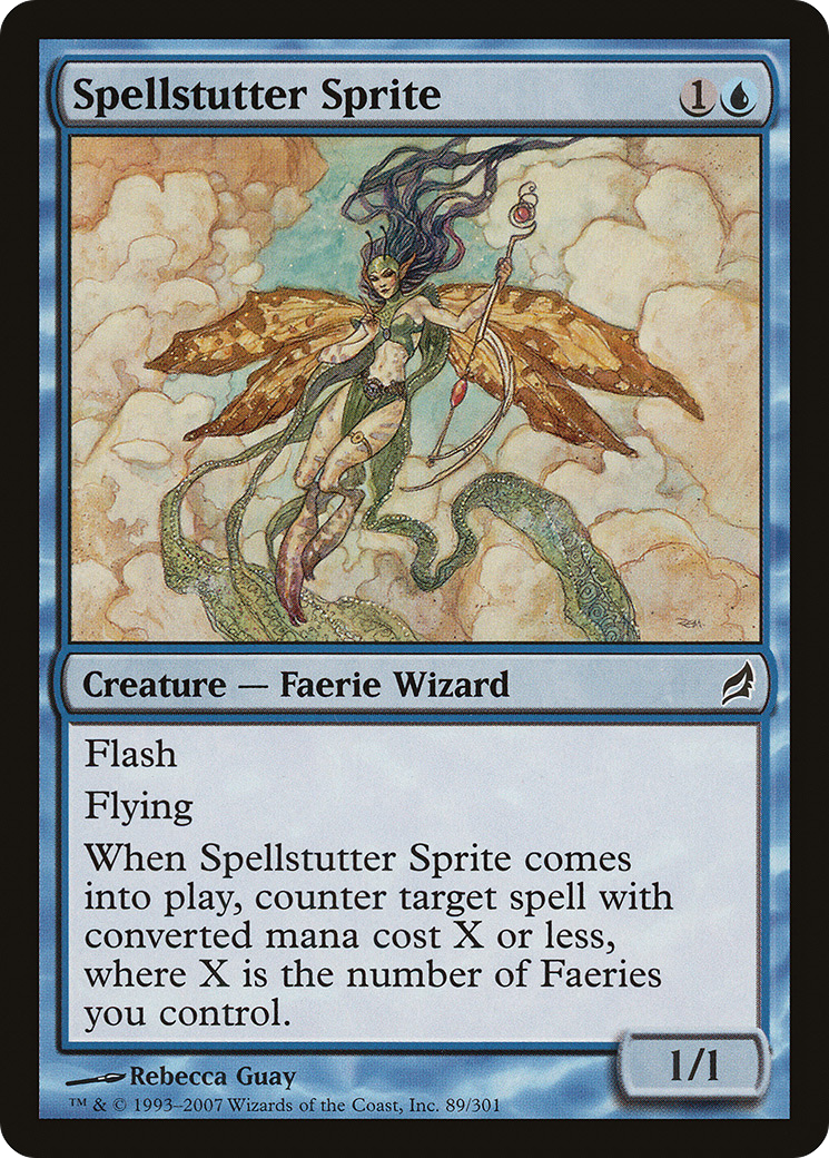 Spellstutter Sprite (LRW-089) - Lorwyn Foil