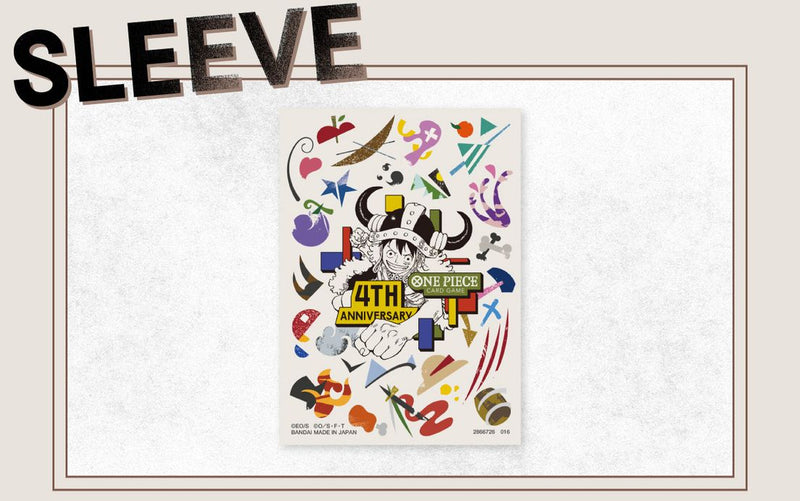One Piece CG Japanese 4th Anniversary Set (Pre-Order)