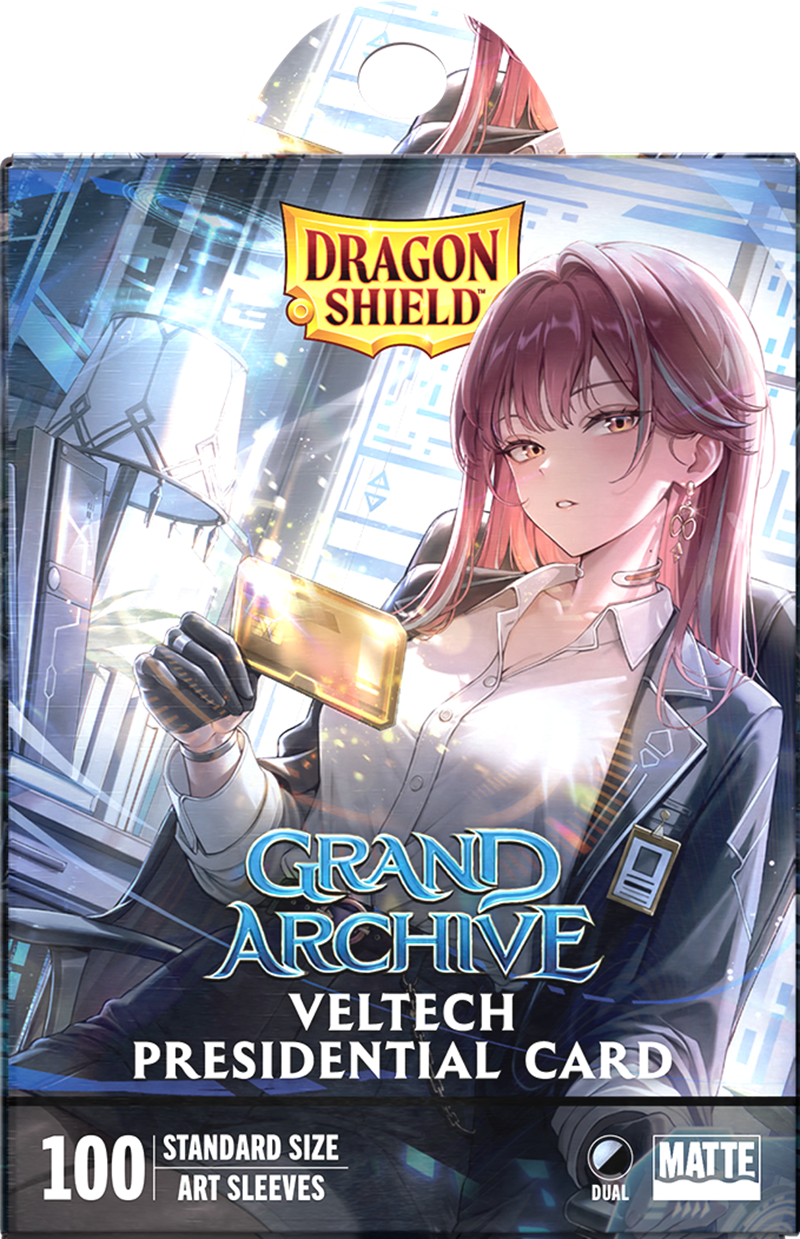 Dragon Shield Sleeves Grand Archive Veltech Presidential Card 100CT (Pre-Order)