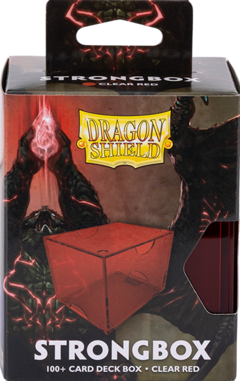 Dragon Shield Strongbox Clear Red (Pre-Order)
