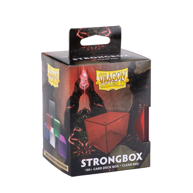 Dragon Shield Strongbox Clear Red (Pre-Order)