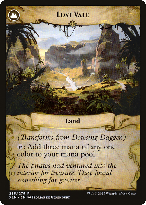 Dowsing Dagger // Lost Vale (XLN-235) - Ixalan: (compasslanddfc)