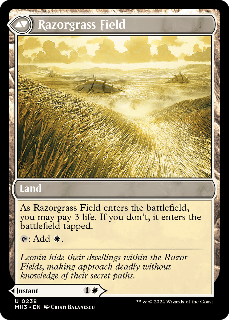 Razorgrass Ambush (MH3-238) - Modern Horizons 3