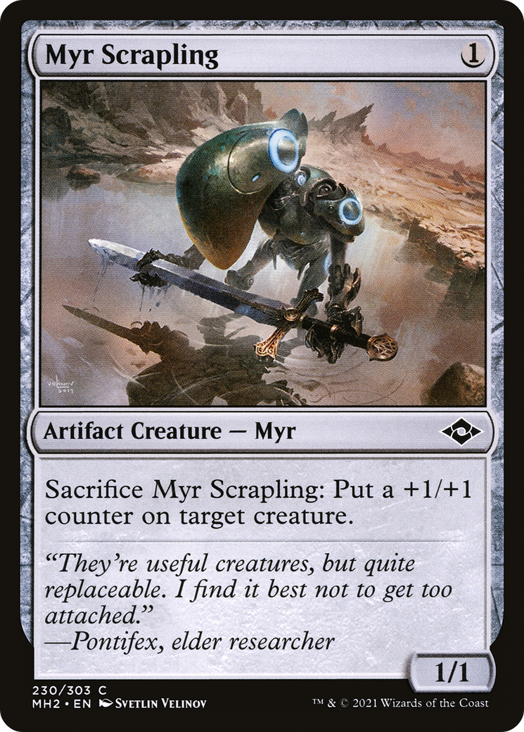 Myr Scrapling (MH2-230) - Modern Horizons 2 Foil