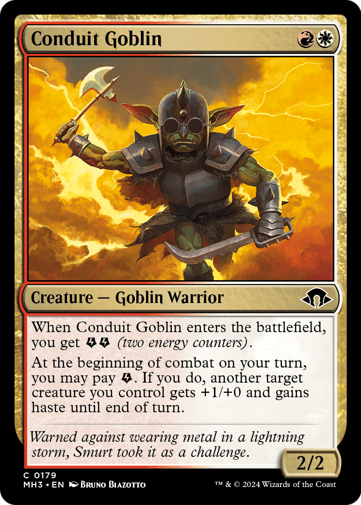 Conduit Goblin (MH3-179) - Modern Horizons 3 Foil