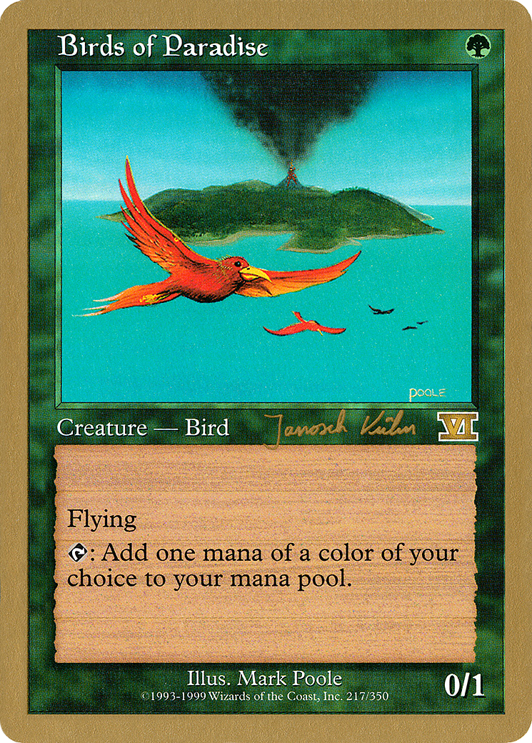 Birds of Paradise (WCD-JK217) - World Championship Decks 2000