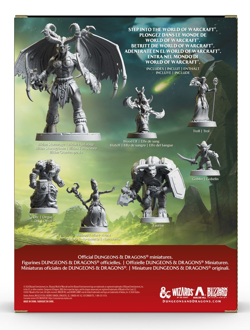 DND RPG Minis World Of Warcraft Horde Pack (Pre-Order)
