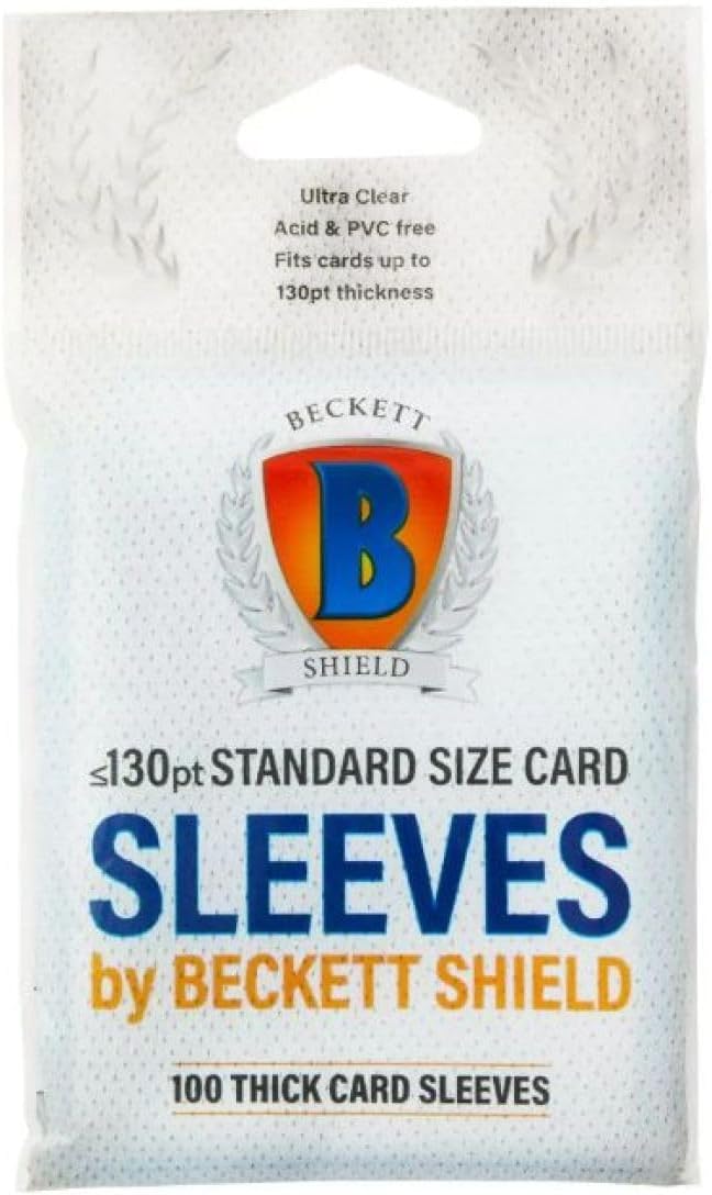 Beckett Shield - Soft Sleeves 130pt Clear