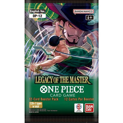 One Piece Card Game OP 12 Legacy of the Master Booster Pack