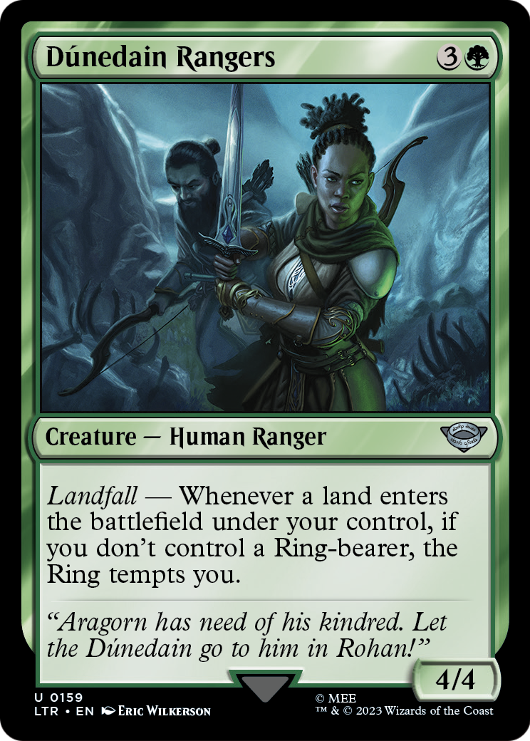 Dunedain Rangers (LTR-159) - The Lord of the Rings: Tales of Middle-earth Foil