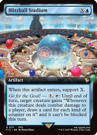 Blitzball Stadium (Extended Art) (FIC-111) - Commander: FINAL FANTASY