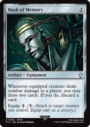 Mask of Memory (Surge Foil) (FIC-350) - Commander: FINAL FANTASY Foil