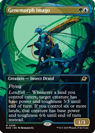 Genemorph Imago (Borderless) (EOE-299) - Edge of Eternities