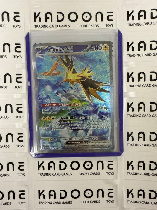 Pokemon Zapdos ex 202/165