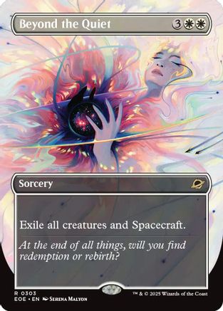 Beyond the Quiet (Borderless) (EOE-303) - Edge of Eternities