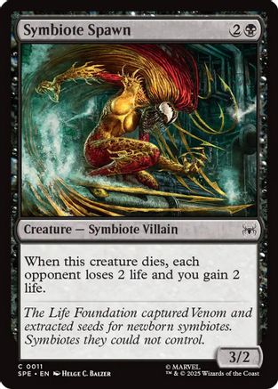 Symbiote Spawn (SPE, MAR-011) - Marvel's Spider-Man: Eternal-Legal Foil