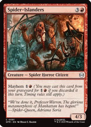 Spider-Islanders (SPM-091) - Marvel's Spider-Man Foil