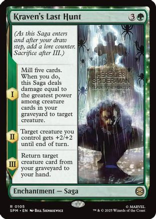 Kraven's Last Hunt (SPM-105) - Marvel's Spider-Man Foil