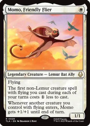 Momo, Friendly Flier (TLA-029) - Avatar: The Last Airbender Foil