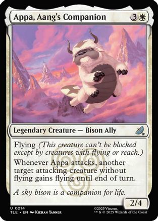 Appa, Aang's Companion (TLE-214) - Avatar: The Last Airbender: Eternal-Legal