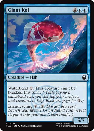 Giant Koi (TLA-053) - Avatar: The Last Airbender