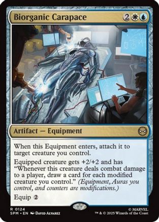Biorganic Carapace (SPM-124) - Marvel's Spider-Man Foil