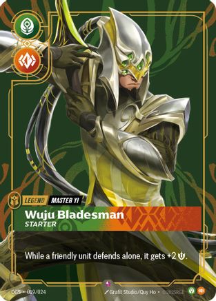 Master Yi - Wuju Bladesman (Starter) (019/024) - Origins Proving Grounds Foil