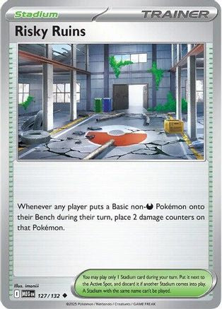 Risky Ruins 127/132  ME01 Mega Evolution - Uncommon