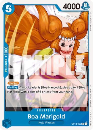 Boa Marigold (OP13-052) - Carrying On His Will