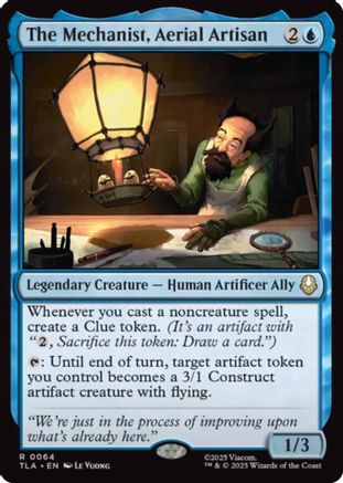 The Mechanist, Aerial Artisan (TLA-064) - Avatar: The Last Airbender Foil