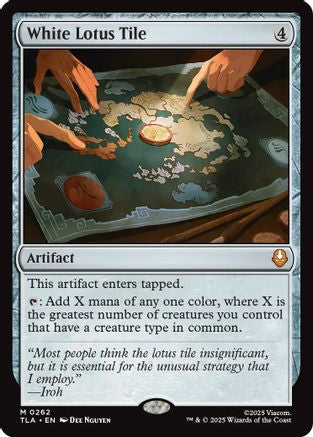 White Lotus Tile (TLA-262) - Avatar: The Last Airbender