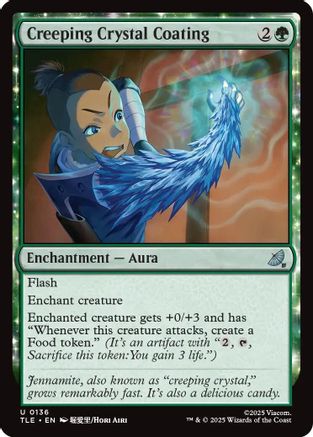 Creeping Crystal Coating (TLE-136) - Avatar: The Last Airbender: Eternal-Legal