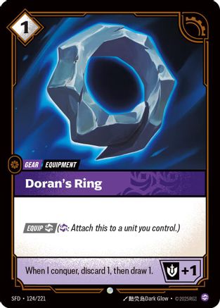Doran's Ring (124/221) - Spiritforged Foil