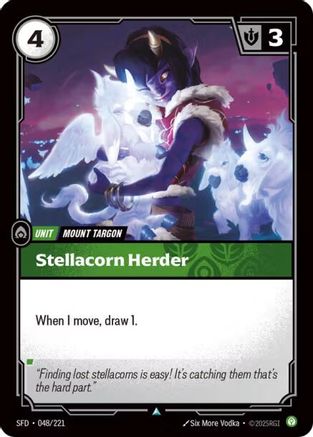 Stellacorn Herder (048/221) - Spiritforged Foil