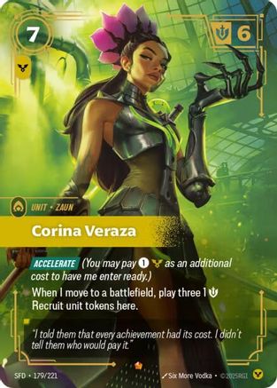 Corina Veraza (179/221) - Spiritforged Foil