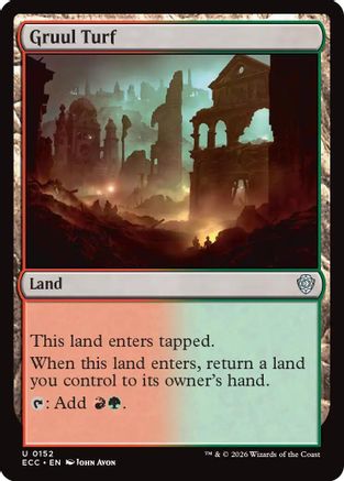 Gruul Turf (ECC-152) - Commander: Lorwyn Eclipsed